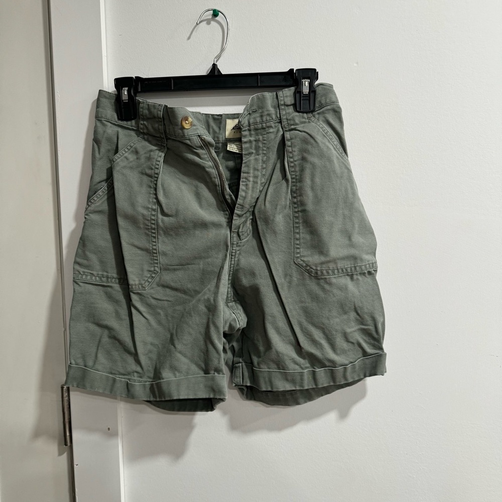 Eddie Bauer Sage Green Cargo Shorts